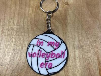 Volleyball Era Keychain