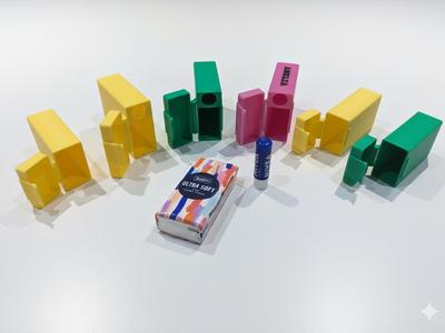Pocket Tissue and Chapstick Holder
