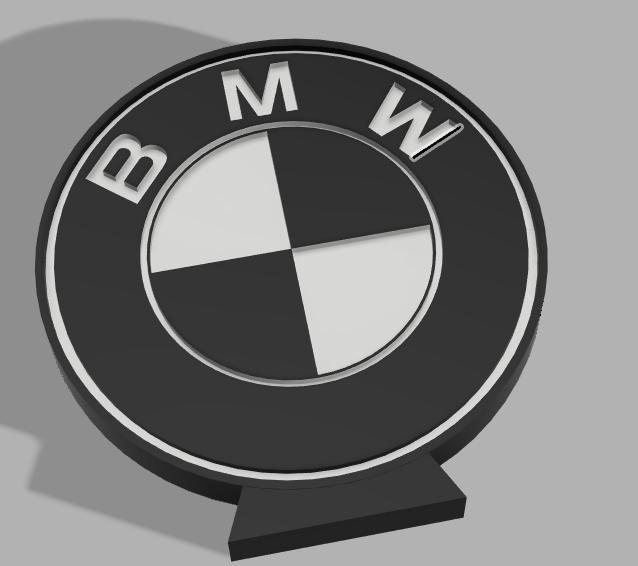 logo bmw luminous