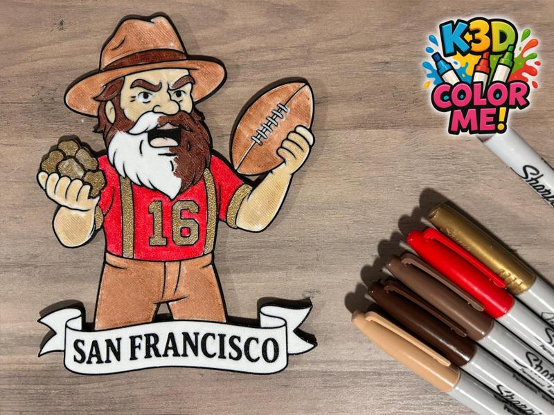 San Fransisco Coloring Art