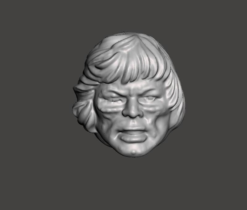 Motu SLIME PIT HEAD HE.MAN Fan Art