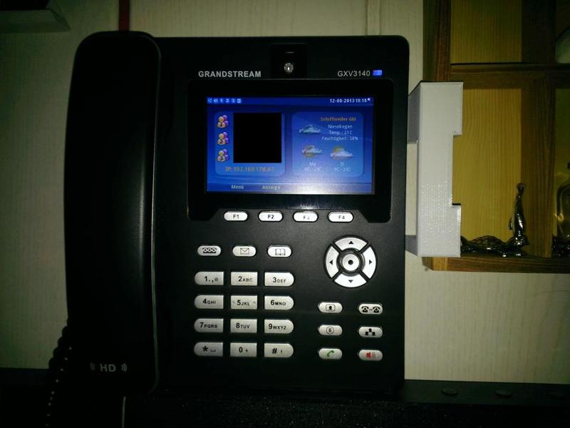 Grandstream GXV3140 mount