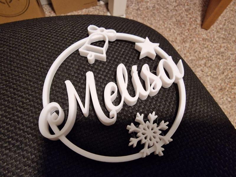 Christmas ornament Melisa