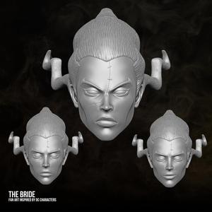 The Bride DC fan art 3D printable files for action figures