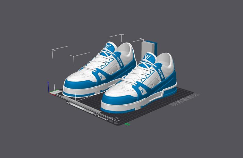 Louis Vuitton Trainer flower pot ikea