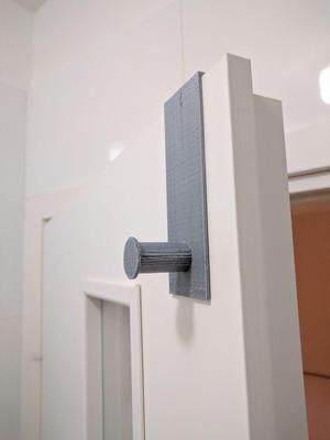 Door single/double towel rack