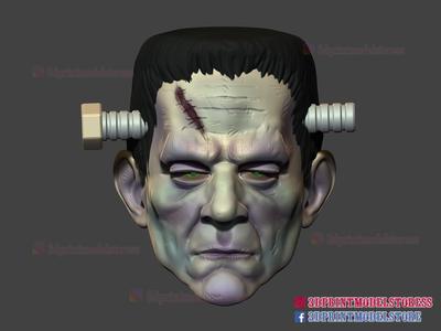 Frankenstein Cosplay Mask - Monster Halloween Helmet