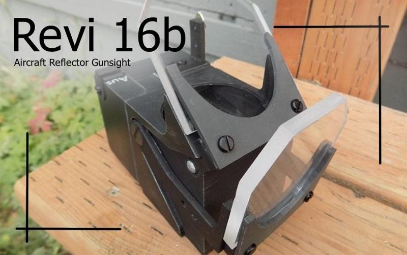 WW2 Aircraft Reflector Gunsight - Revi 16b - GPS HUD capable