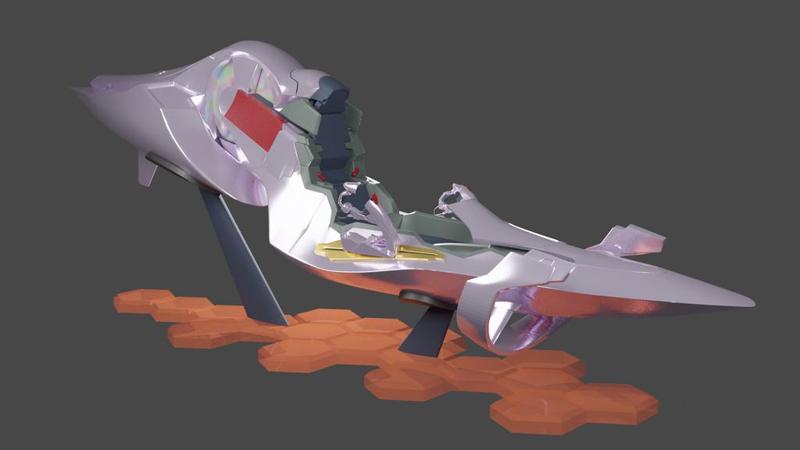 Neo Genesis Evangelion Entry Plug Pilot Seat - The Soul Throne 3D print model