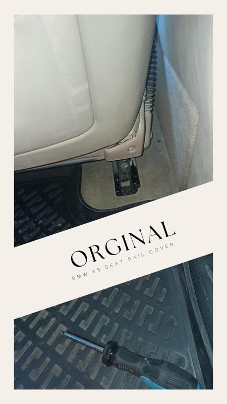 BMW X5 1999-2006 SEAT RAIL COVER