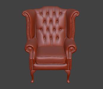 Winchester armchair Chesterfield