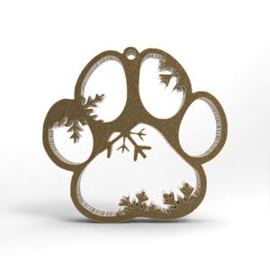 christmas tree dog decor