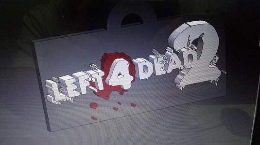 Left 4 Dead 2 Keychain