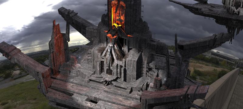 Cyberpunk City extended Kit bash