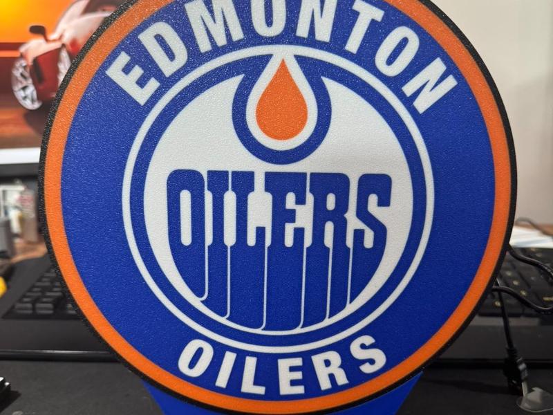 Edmonton Oilers Light Box