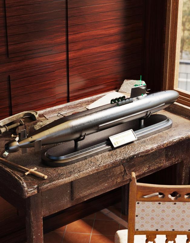 French submarine SNLE