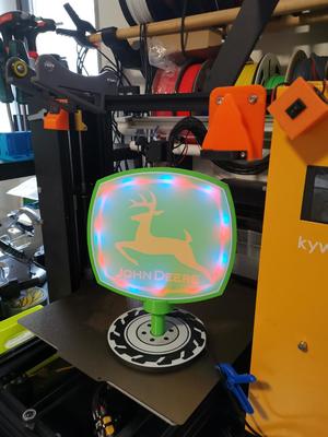 BOX LUMINEUSE : John Deer