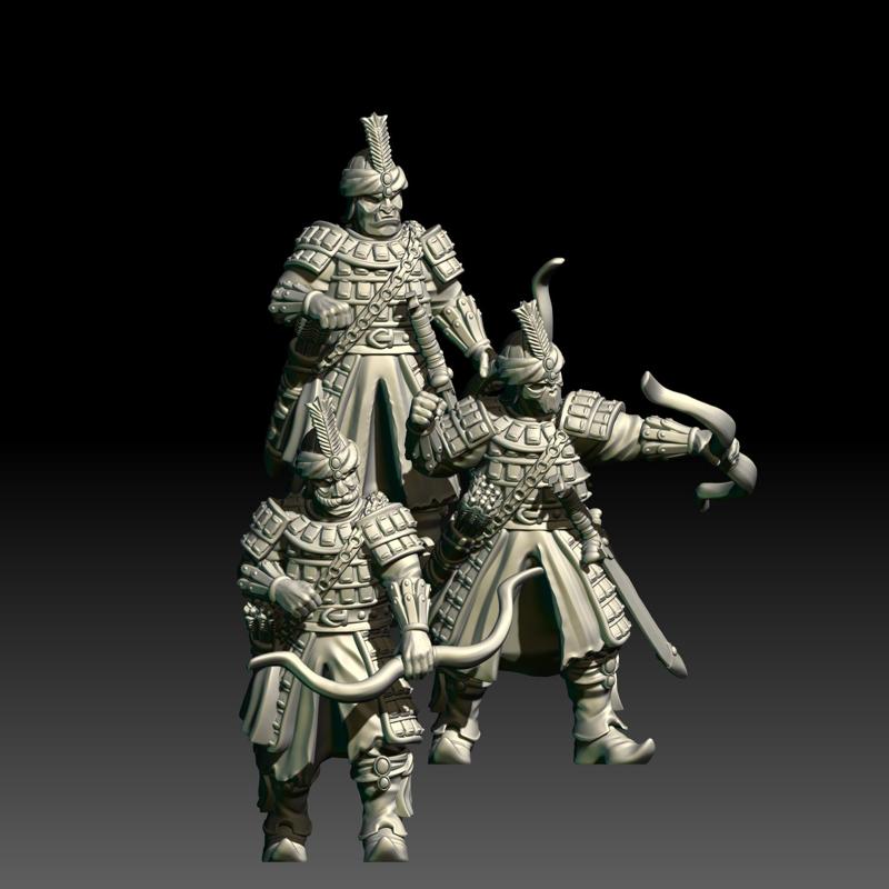 July 2025 Pack - Eastern Warriors with Bows