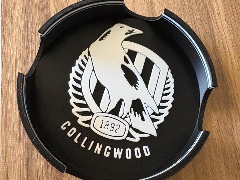 Collingwood Football Club Coaster Holder
