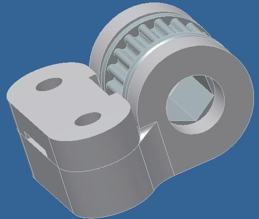 T2 belt tensioner . X axis belt tensioner 