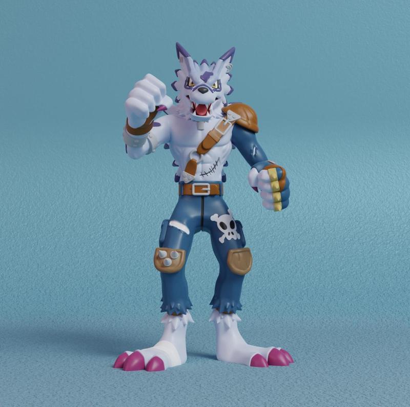 Digimon - WereGarurumon