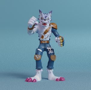 Digimon - WereGarurumon