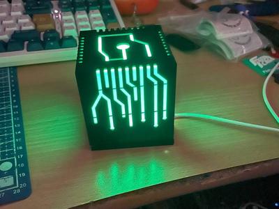Futuristic Lines Lamp v1