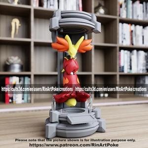 Delphox in the lab from pokemon