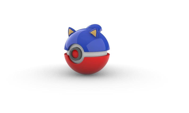 Pokeball Sonic