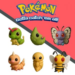Pokemon Bug pack x 7 units