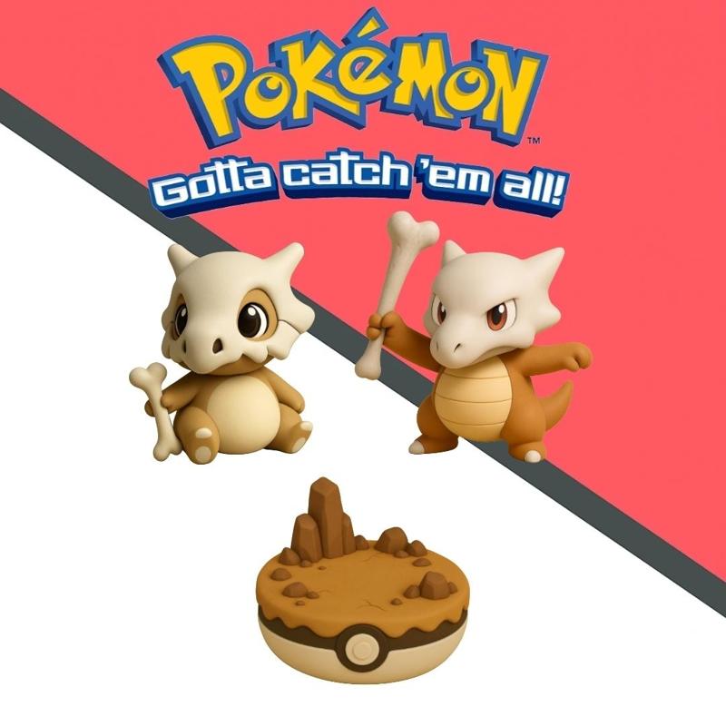 Pokemon Cubone evolution pack x 3 units