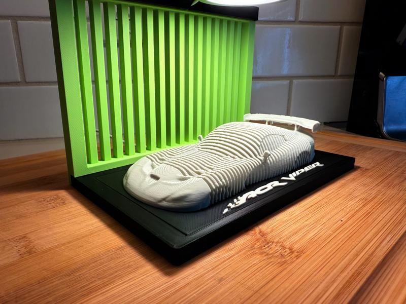 Dodge Viper ACR - Layered Car Art