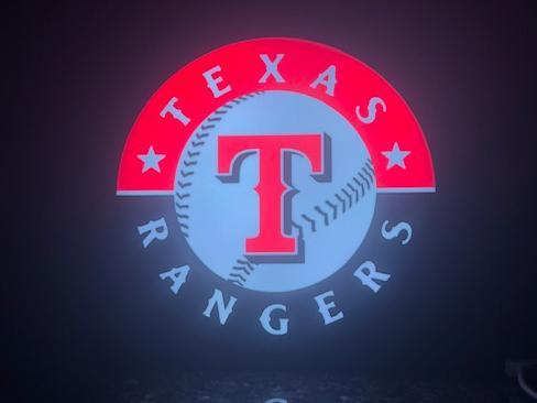 Texas Rangers Light Box