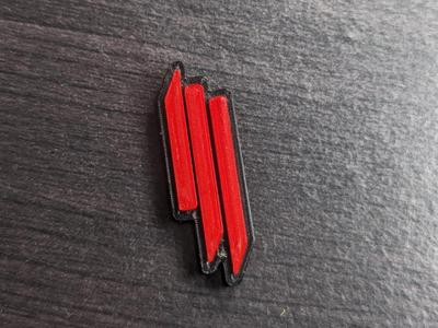 Skrillex Logo Kandi Bead