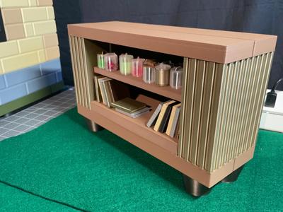 BrickX6 Barbie Scale Bookcase