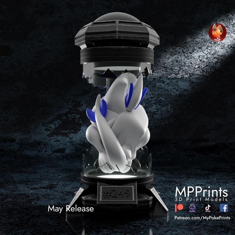 Cryo Lugia - presupported and FDM ready