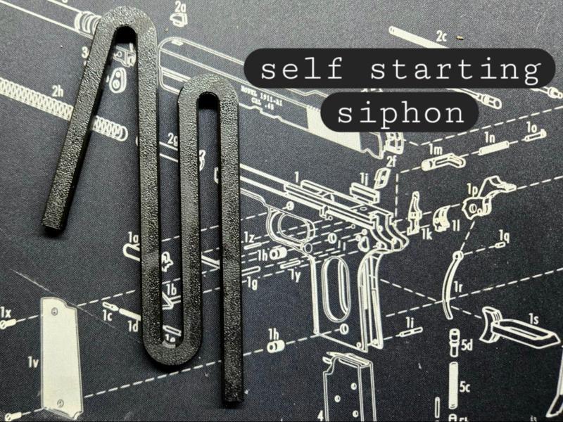 self starting siphon