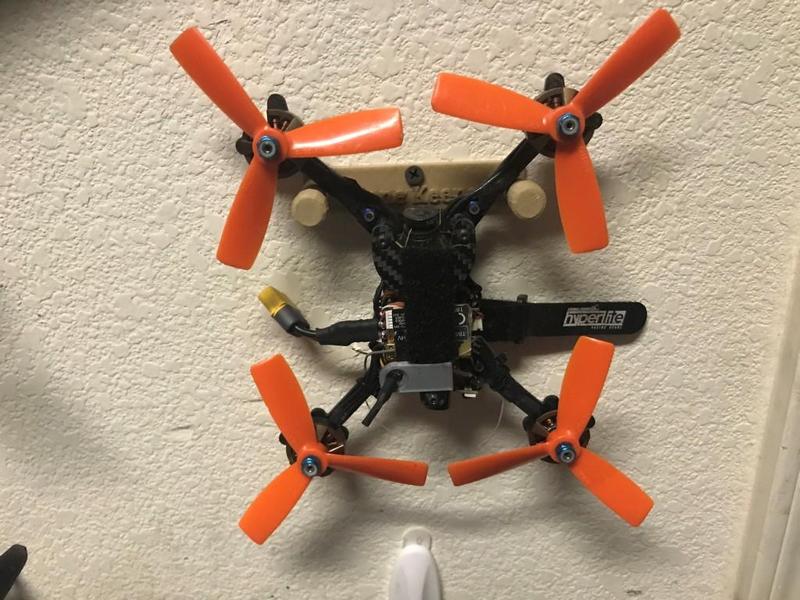 Drone Wall Hanger (Quadcopter Wall Hanger 3", 4", 5" and 6")