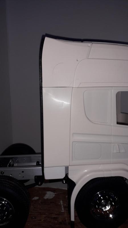 Tamiya Scania R620/ R470 Spoiler extension High line - Top line