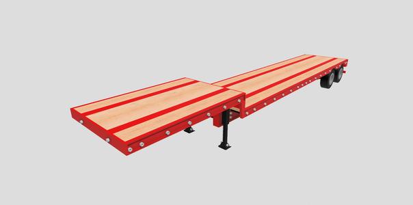 Step Deck Trailer 48ft