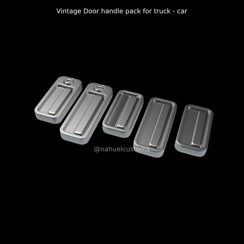 Vintage Door handle pack for truck - car