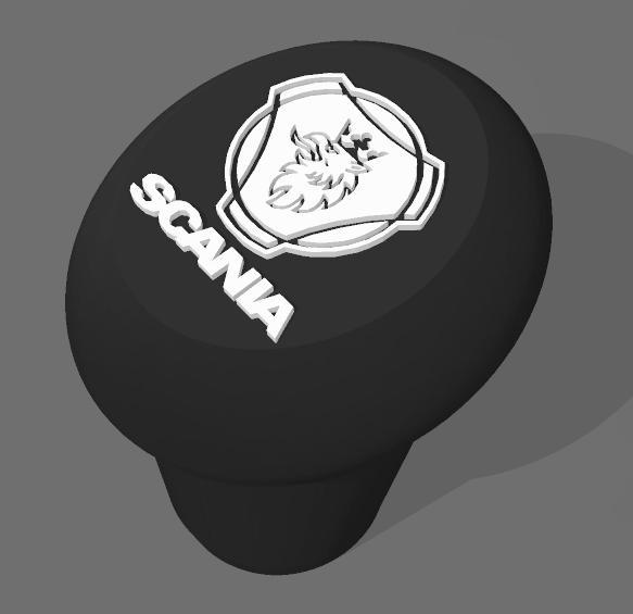 KNOB SCANIA TRUCK FOR LOGITECH