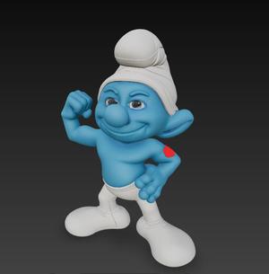 Hefty Smurf