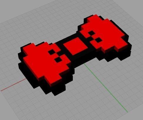 8-Bit Hair bow/Bow-tie