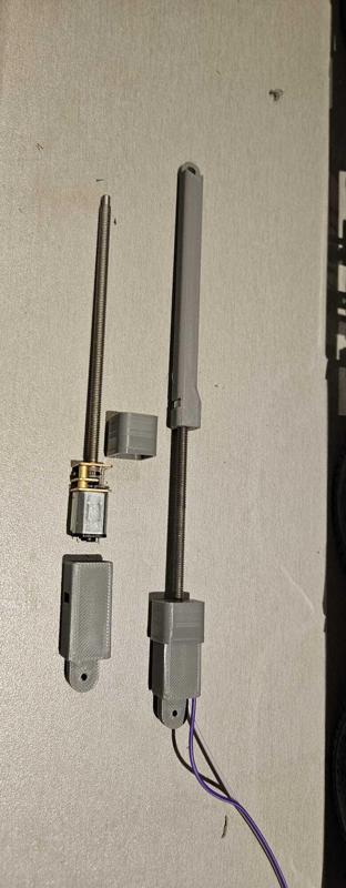 Linear motors for Tamiya Truck