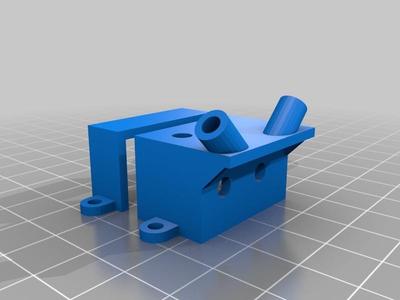 FrSky D8R-XP antenna mount with screw attachment
