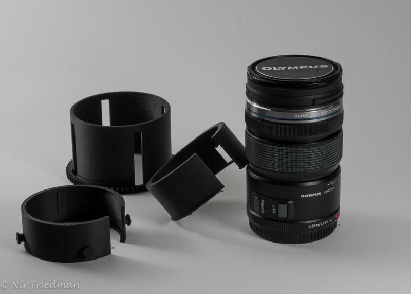 Olympus m.zuiko 12-50mm zoom gear for Nauticam Housing