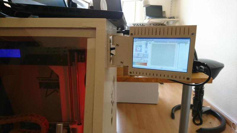 WaveShare 5inch Display Housing and Display Mount