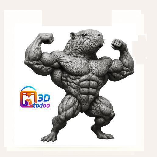 CAPIBARA MUSCULOSOUS CAPYBARA muscular capybara