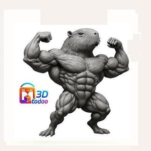 CAPIBARA MUSCULOSOUS CAPYBARA muscular capybara